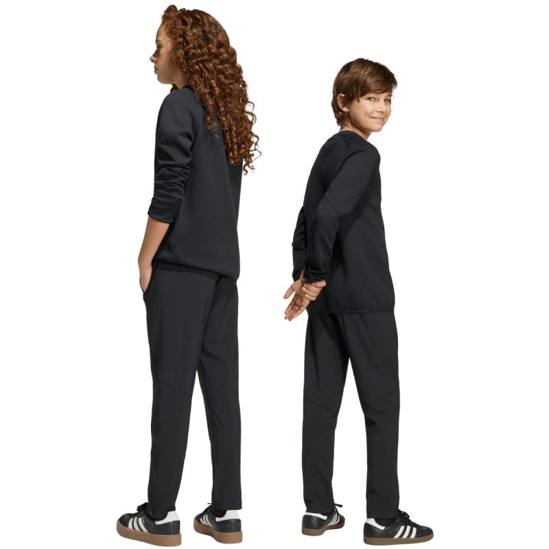 adidas Tiro 26 Travel Woven Kids Pants Black JM5556