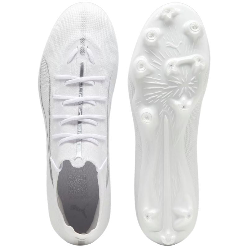 Puma Ultra 5 Pro FG/AG football boots white 107685 04 Footwear/Football/FG/SR Puma