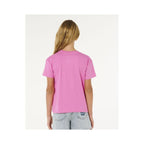 RIP CURL Surf Puff Relaxed Tee-Girl Pink