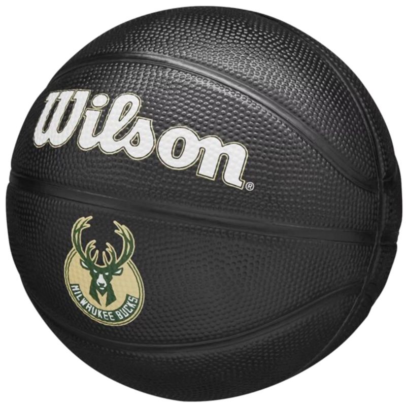Wilson Team Tribute Milwaukee Bucks Mini Ball WZ4017606XB basketball Accessories/Balls/Basketball Your Sports Performance