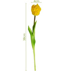 YELLOW TULIP 38CM LIFE-LIKE SPRING DECORATION Home and Garden/Equipment Your Sports Performance