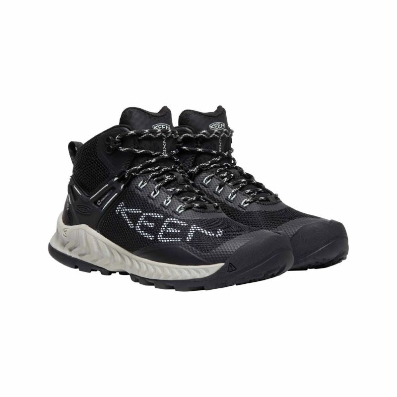 KEEN NXIS EVO MID WP BLACK/BLUE GLASS W shoes KE-1025911 Footwear/Outdoor/Keen Your Sports Performance