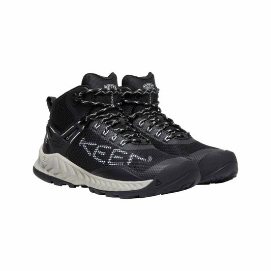 KEEN NXIS EVO MID WP BLACK/BLUE GLASS W shoes KE-1025911 Footwear/Outdoor/Keen Your Sports Performance