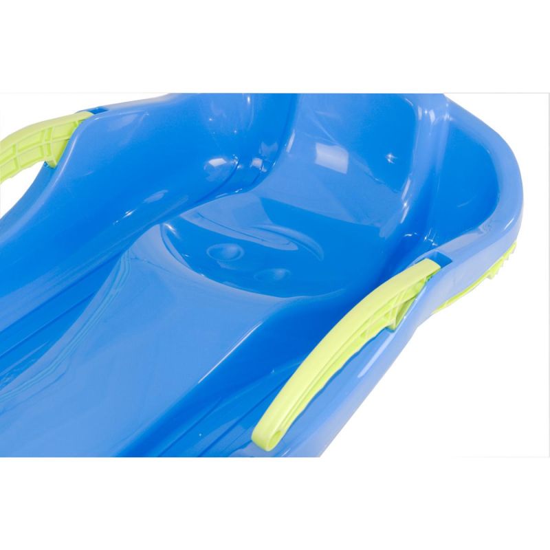 PLASTIC SLIDE WITH BRAKES RACE S BLUE Accessories Your Sports Performance