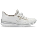 Women's white sports shoes Rieker L32F1-80 To be categorized Your Sports Performance
