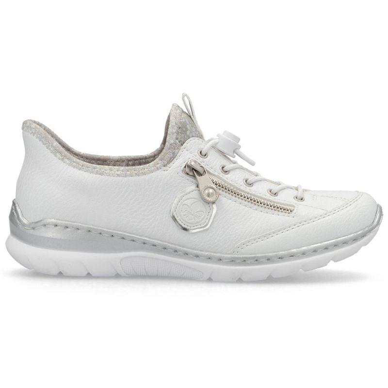 Women's white sports shoes Rieker L32F1-80 To be categorized Your Sports Performance