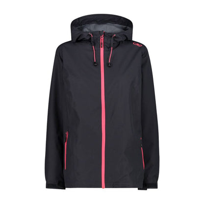 CMP Woman Jacket Fix Hood Black (39X6636-01UE) CMP