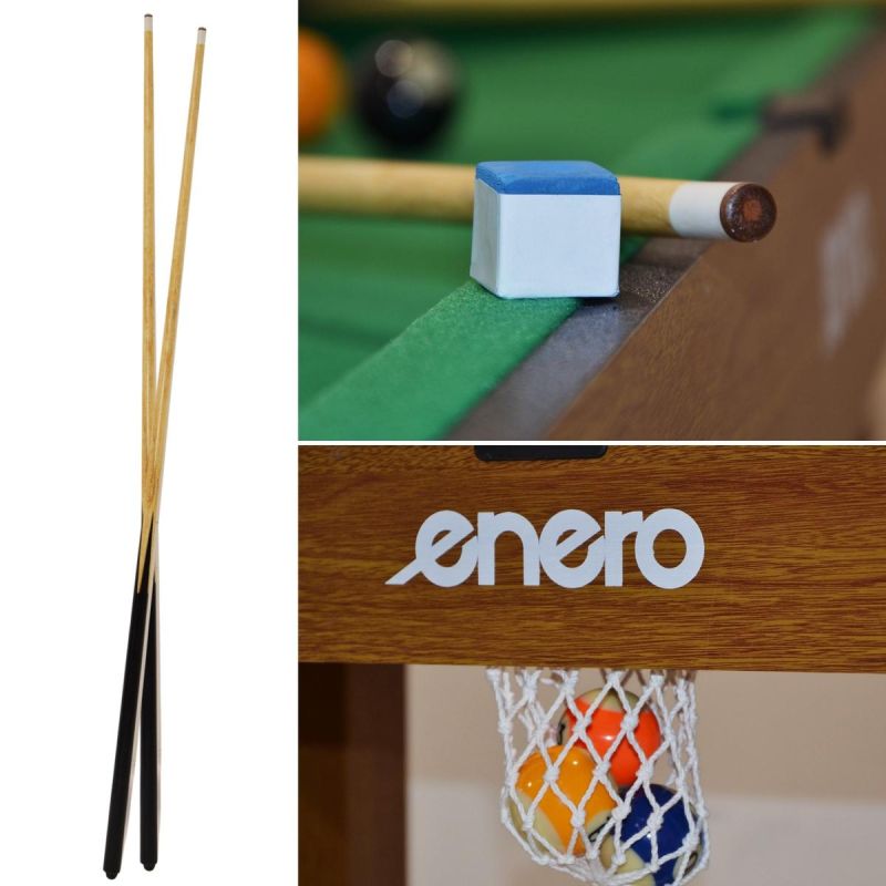 ENERO BILLIARDS TABLE 164x84x74CM Accessories Your Sports Performance