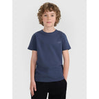 Regular plain T-shirt (SET OF 2) for children 4F 4FJRAW25TTSHU3157-91S *Kategoria tymczasowa Your Sports Performance