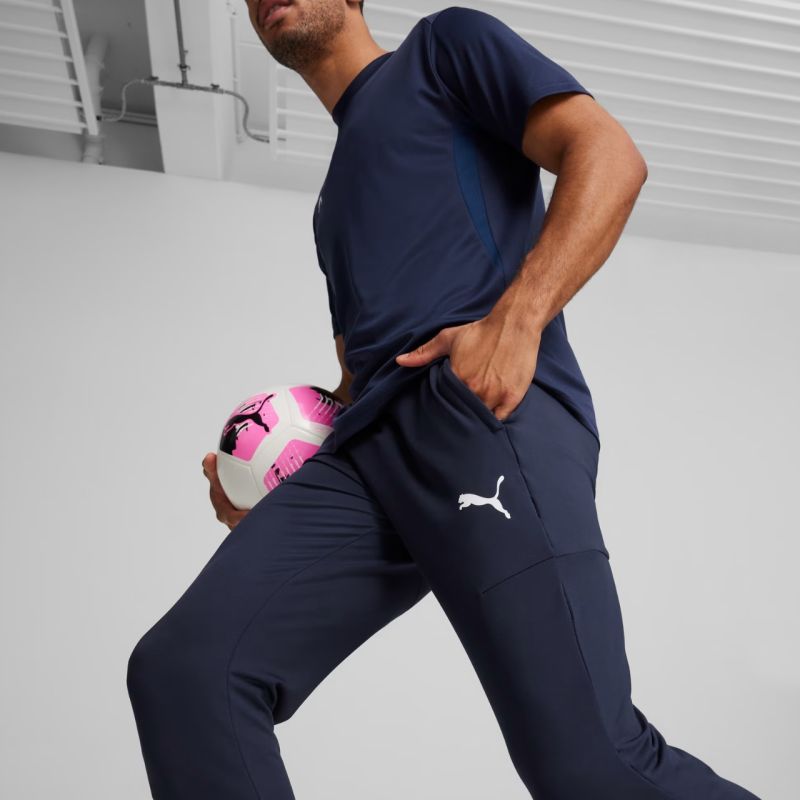 Puma Team Goal Slim Training Men's Pants Navy Blue 659037 06 Puma