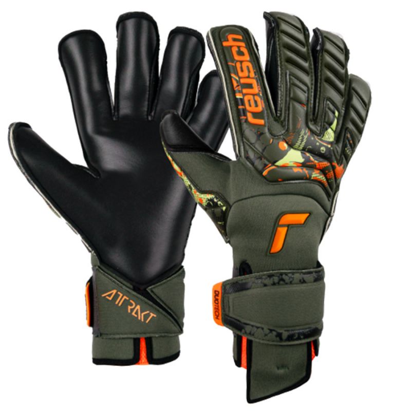 Reusch Attrakt Duo Evolution Adaptive Flex M 53 70 055 5555 goalkeeper gloves Accessories/Gloves Your Sports Performance