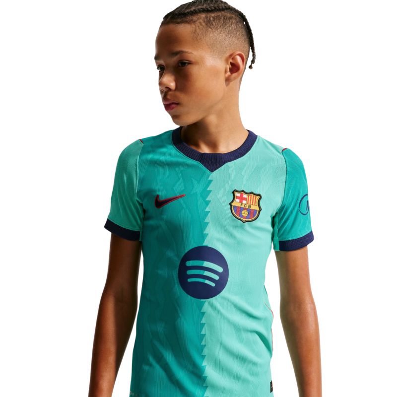 Nike FC Barcelona Match 2026/27 Kids' Jersey Green II6648 301