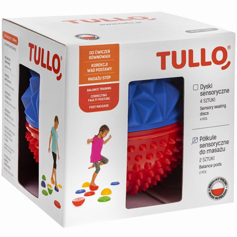 Tullo hedgehog/diamond sensory hemispheres 2 pcs. 483 Accessories/Training equipment/Poduszki sensoryczne Your Sports Performance