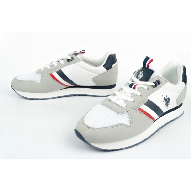US Polo ASSN trainers. M NOBIL006-WHI Footwear/Lifestyle Your Sports Performance
