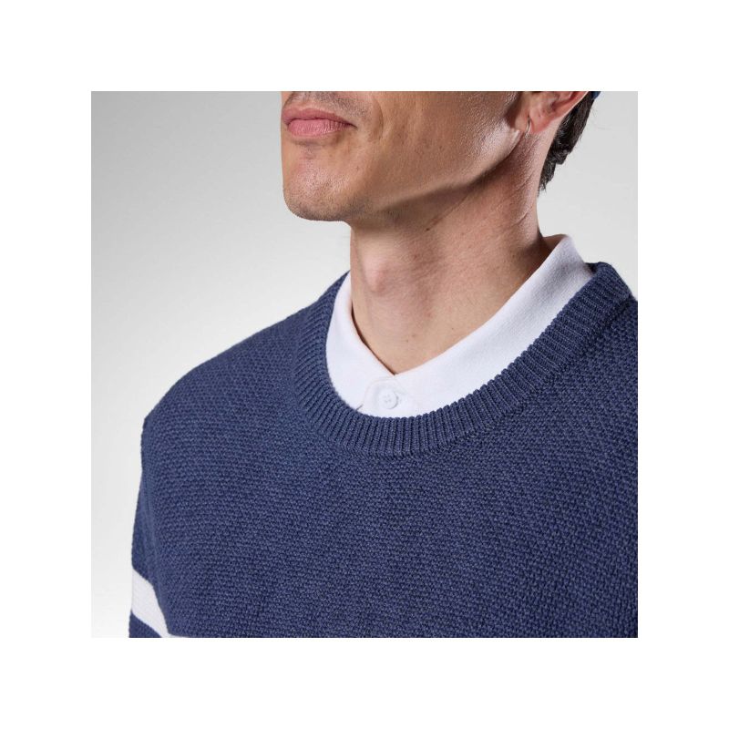 ROSSIGNOL M Knitted Cn Sweater Navy Blue