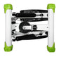 Beveled stepper with HMS S3033 cables green
