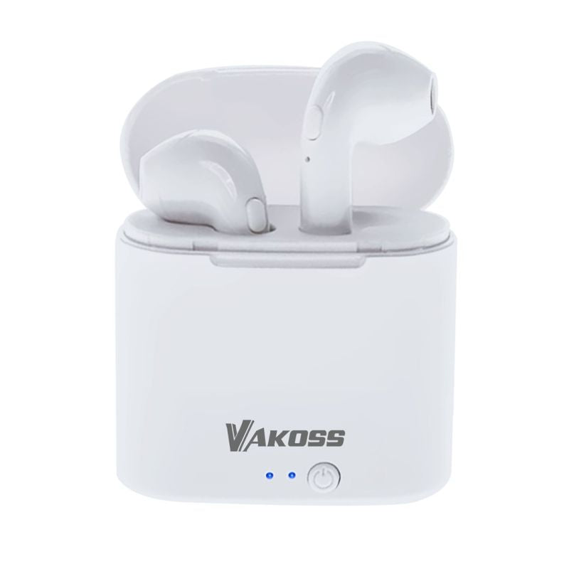 VAKOSS BT IN-EAR HEADPHONES WITH DOCKING STATION SK-832BW WHITE In preparation Your Sports Performance