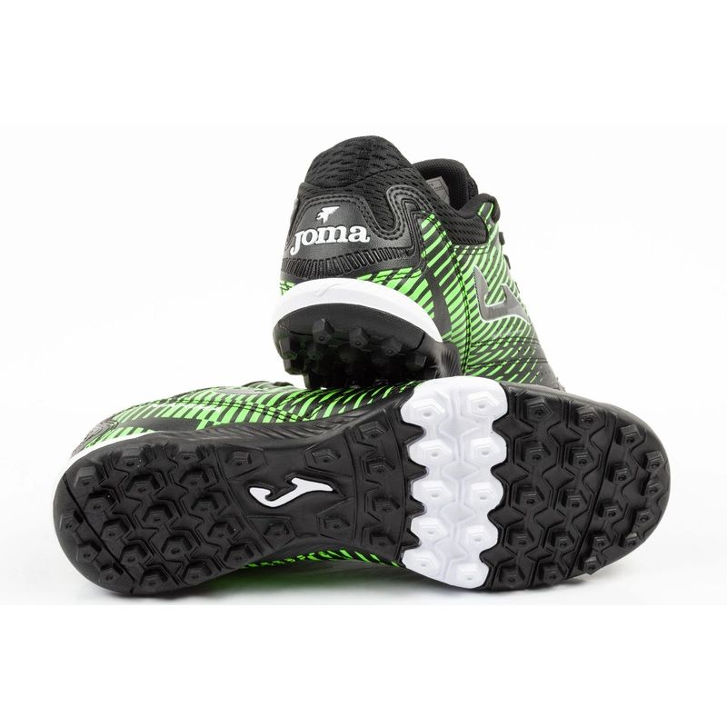 Joma men's sports shoes Maxima 2601 TF turf football shoes black