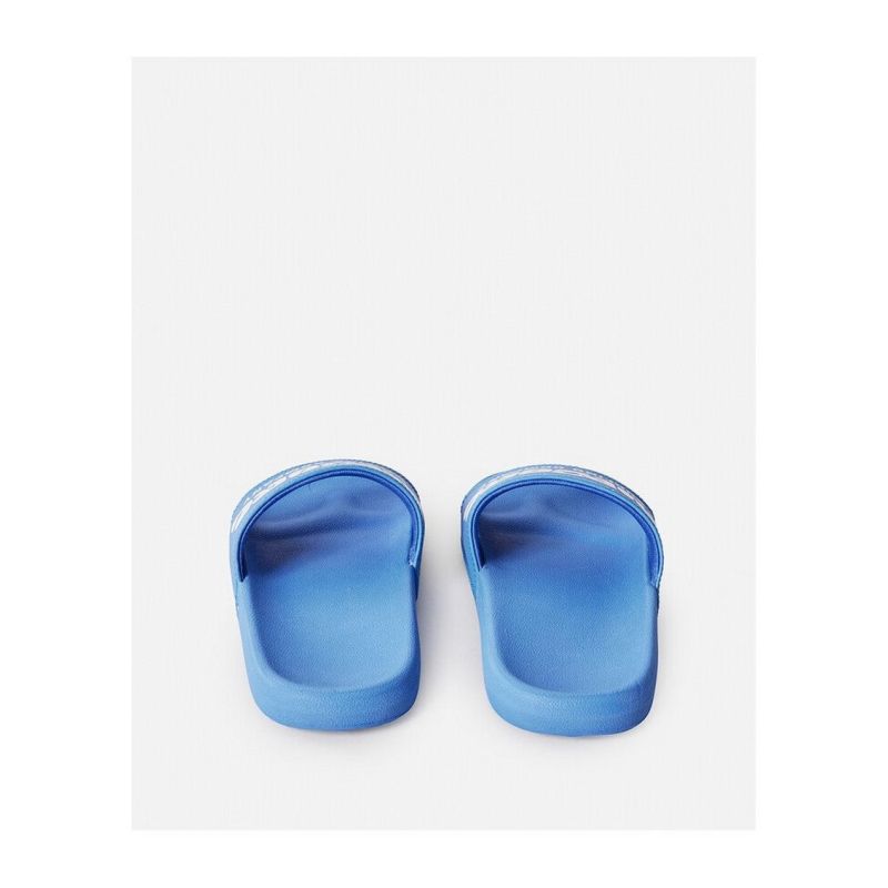 RIP CURL Icons Bloom Slide-Kids Beach Flip-Flops Blue