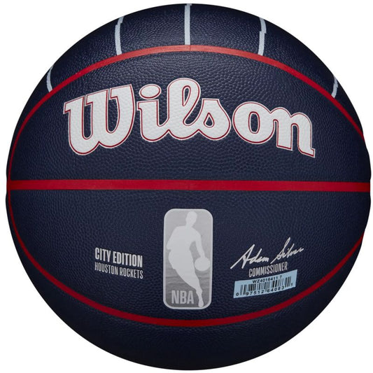 Wilson NBA Team City Collector Houston Rockets Ball WZ4016411ID Navy blue 7 In preparation Your Sports Performance