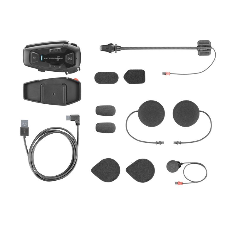 INTERPHONE U-COM 8R motorcycle intercom, set for 1 helmet In preparation Your Sports Performance