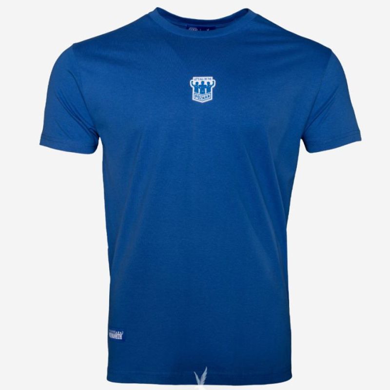 The Poznań Fans T-shirt Blue M KKS Lech