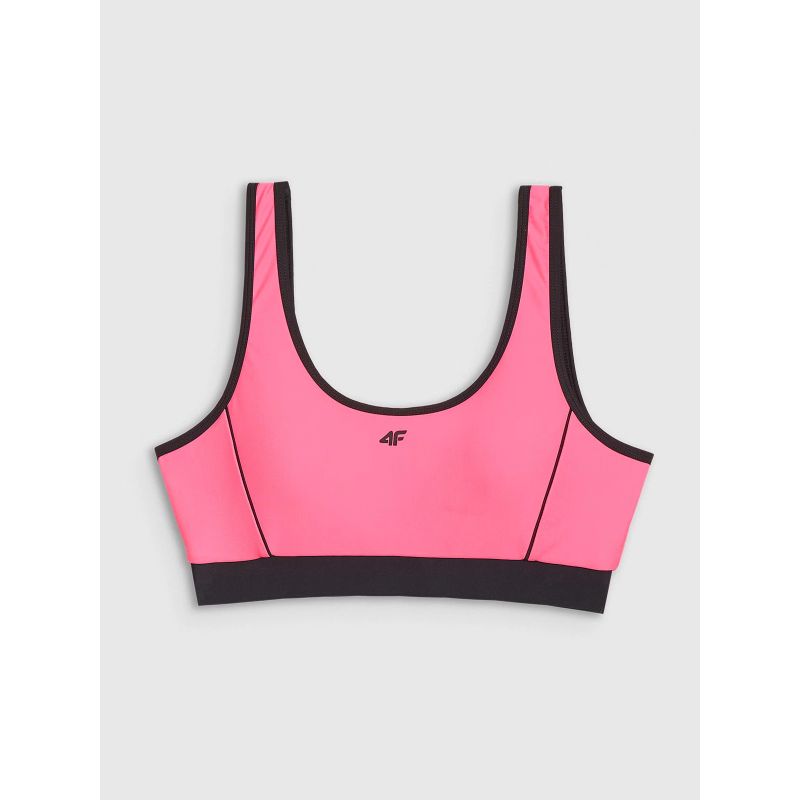 Women's bikini top 4F 4F 4FWSS25UBKTF077-55N *Kategoria tymczasowa Your Sports Performance