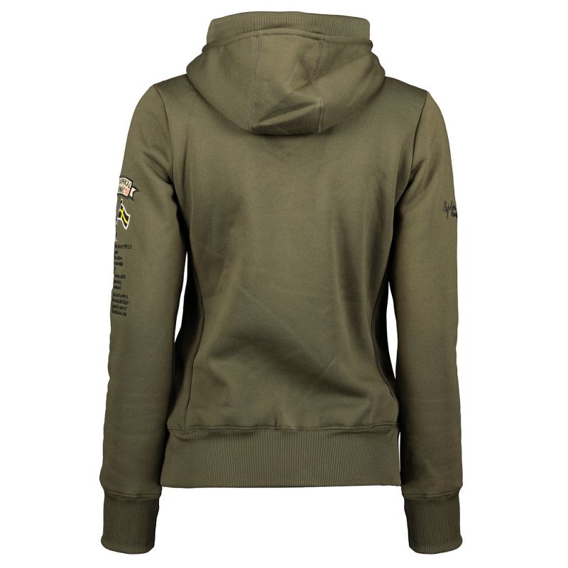 Geographical Norway Gymclass DB 054 M sweatshirt WW2491H/GN-Kaki Clothing/Outdoor/Geographical Norway Your Sports Performance