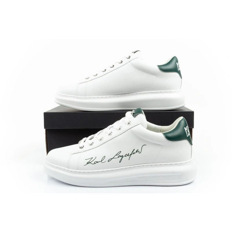 Karl Lagerfeld men's shoes sneakers Kapri natural leather white To be categorized Your Sports Performance
