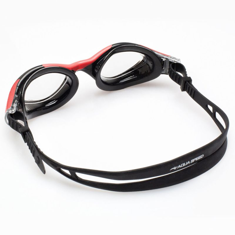 Aqua Speed Aquilo swimming goggles black and red 62649-31 Aqua-Speed