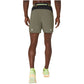 ASICS Fujitrail All Over Print 5IN Short 2011D392-300 Green L In preparation Your Sports Performance