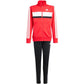 adidas Seasonal Essentials Tiberio 3-Stripes Tricot Kids Tracksuit Red and Black JI6214 In preparation Adidas