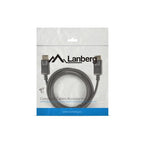 Lanberg CA-DPDP-10CC-0018-BK Cable (DisplayPort Male - DisplayPort Male; 1.8m; black) Kable i adaptery/Kable DisplayPort Your Sports Performance