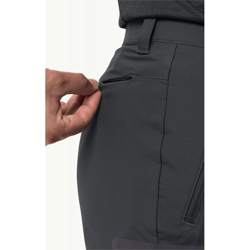 Jack Wolfskin Active Track Shorts Men phantom black (1503791_6350) In preparation Your Sports Performance