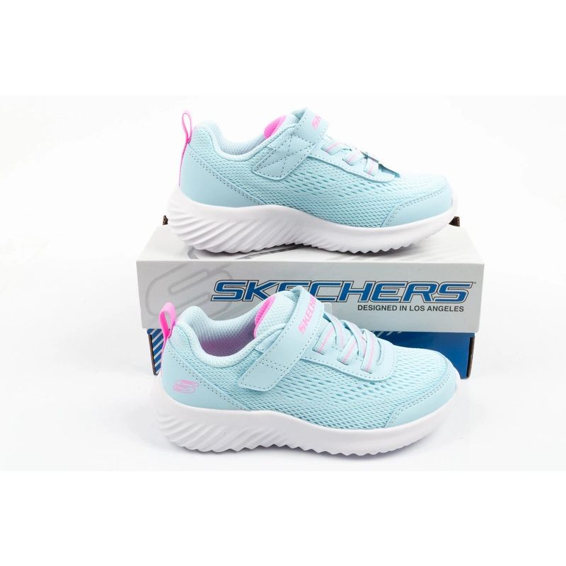Skechers Bounder Blue Velcro Baby Sports Shoes