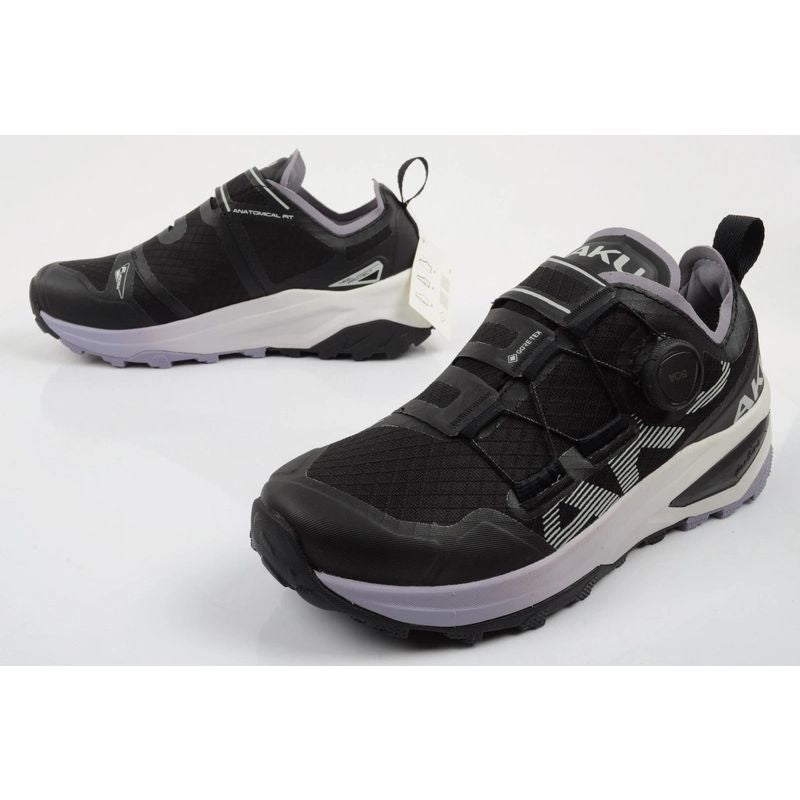 Aku women's trial trekking shoes Furiosa BOA GTX Vibram fashionable black To be categorized Your Sports Performance