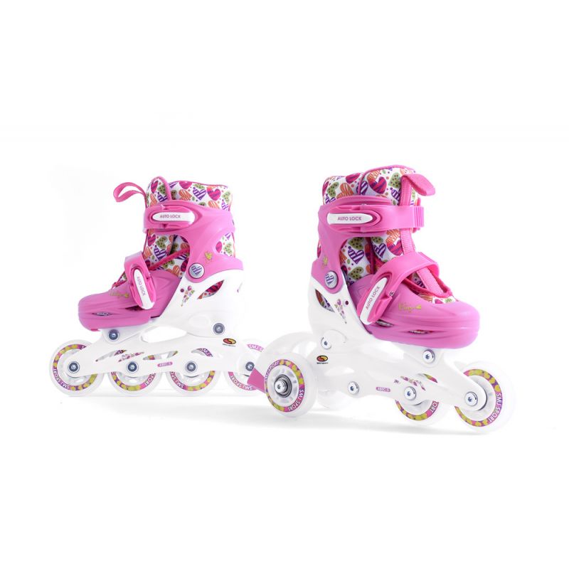 Smj Sport Hearts 2in1 roller skates + adjustable roller skates HS-TNK-000017130 Accessories/Skating/Rolki (pozostałe) Your Sports Performance