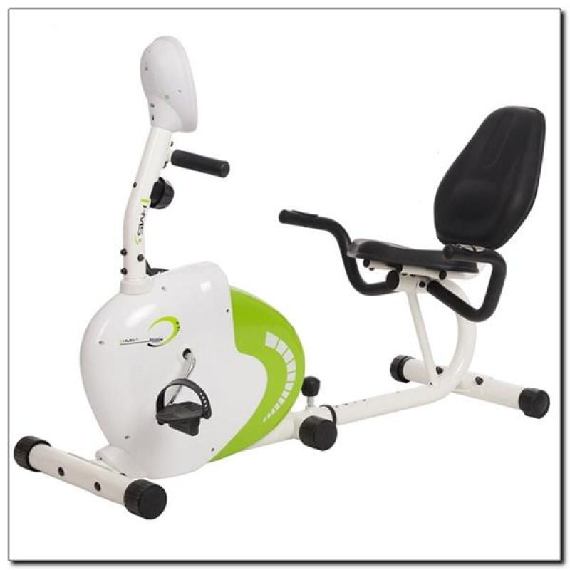 Horizontal magnetic bike HMS R9259 white and green Accessories/Training equipment/Rowery, orbitreki Your Sports Performance