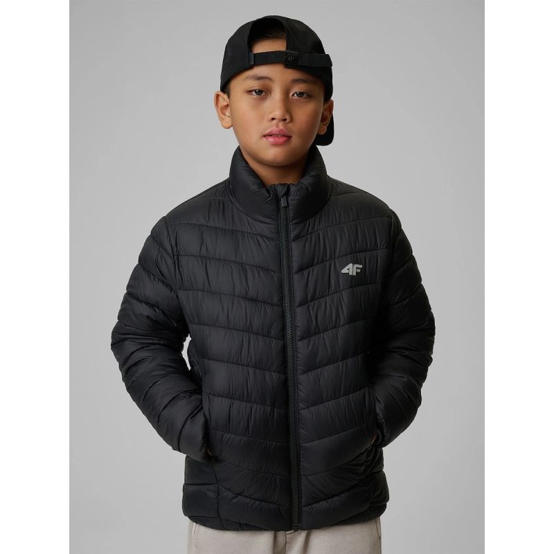 Boys’ Jacket with Synthetic Filling 4F 4FJRSS26TDJAM0861-20S