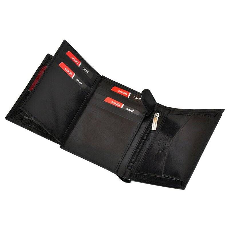 Pierre Cardin Men's Premium Leather RFID Zipper Wallet - YS520.1-326 Akcesoria i sprzęt koszykarski/Torby i plecaki Your Sports Performance