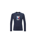 MILLET Trilogy Wool T-shirt Ts Ls M navy blue
