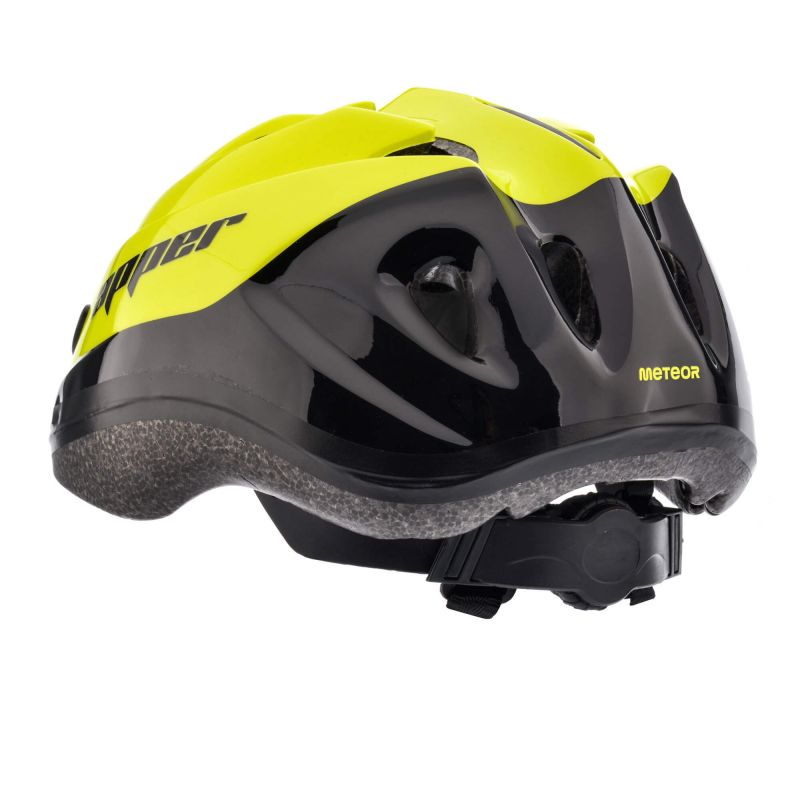 Meteor KS07 M 52-56 cm Apper yellow bicycle helmet To be categorized Your Sports Performance