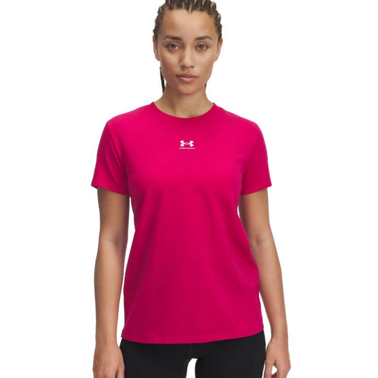 Under Armour Rival Core SS W 1383648 681 T-Shirt Clothing/Training Your Sports Performance
