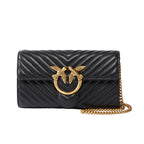 Pinko Love Bag One Wallet Chevron Black - 100062A0GK-Z99Q Akcesoria i sprzęt koszykarski/Torby i plecaki Your Sports Performance
