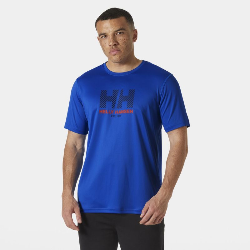 Helly Hansen HH Tech Graphic 2.0 M T-shirt 49574 543 Clothing/Lifestyle/T-shirts/Helly Hansen Your Sports Performance