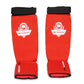 Flexible Shin Guards M - Shinrage Red Ochraniacze piszczeli Your Sports Performance