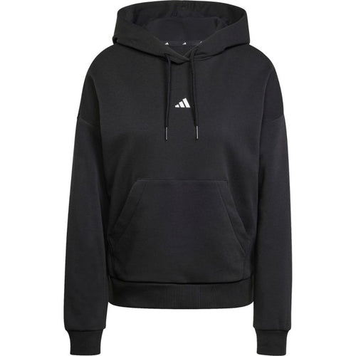 adidas Essentials Small Logo Feel Cozy Women's Sweatshirt Black JN1861
