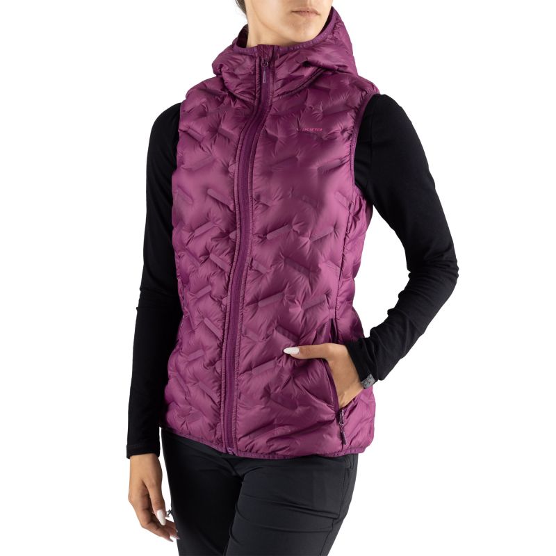Viking Aspen Lady Women's Down Vest, Insulated, RDS, Purple (600/24/6633/4600) In preparation Your Sports Performance