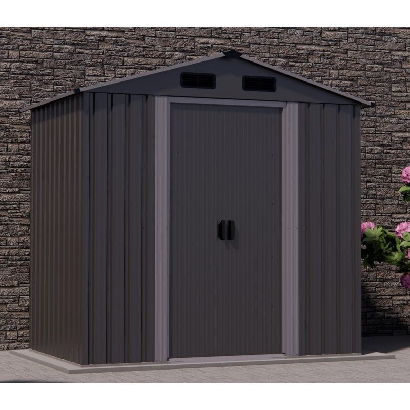 METAL GARDEN TOOL HOUSE 125X195X207CM Home and Garden/Garden Your Sports Performance