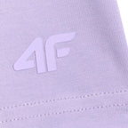 Girls' shorts 4F CAS F028 purple 4FJWSS26TSTIF028 51S